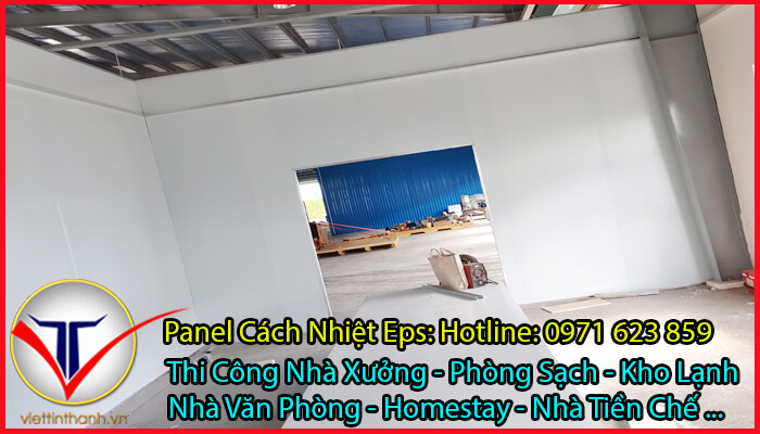 Panel Eps Vật Liệu Mới Trong Thi Công Nhà Xưởng Phòng Sạch Kho Lạnh...